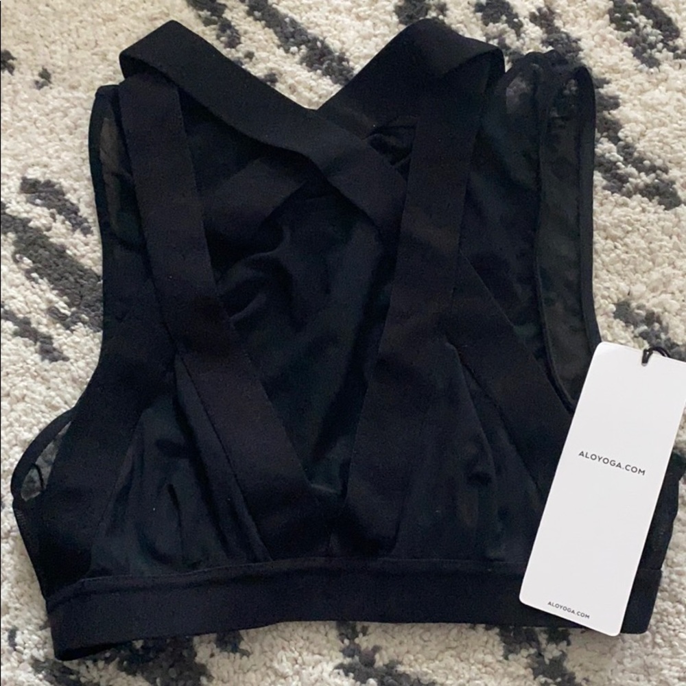 AloYoga Bandage Bra size M NWT